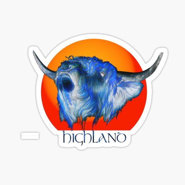 Item preview, Connor the Highland Cow designed and sold by Highland Soul.