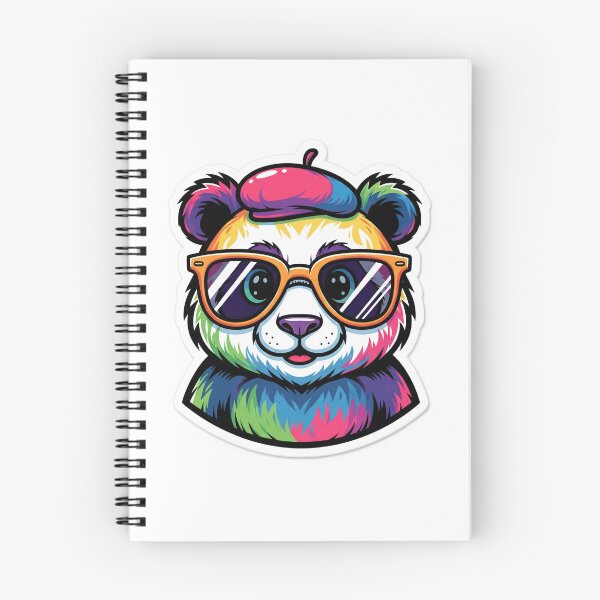 Item preview, Chromatic Panda Pop Art Sticker designed and sold by KanishakJha.