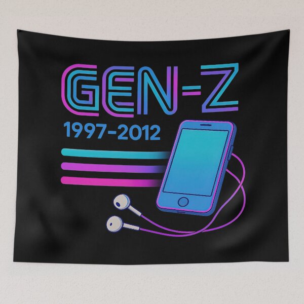 Item preview, Gen Z Nostalgia Retro Vibes designed and sold by Retr0Tshirts.