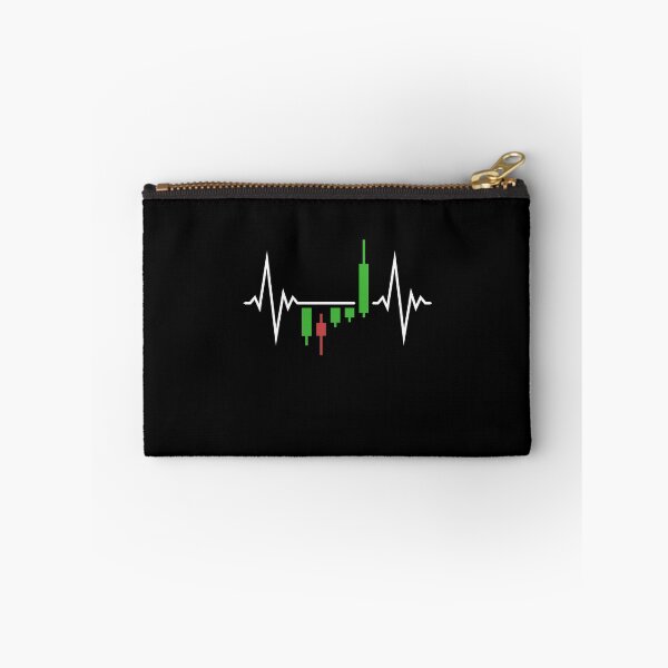 Item preview, Heartbeat Breakout Candlestick Chart Design designed and sold by venomousvector.