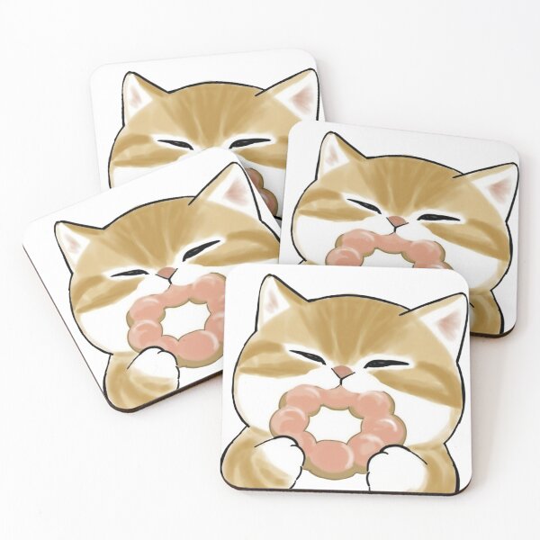 Item preview, ♡ Cute Mofusand Donut Peeker Design ♡ designed and sold by ♡ lexiecharmz ♡.