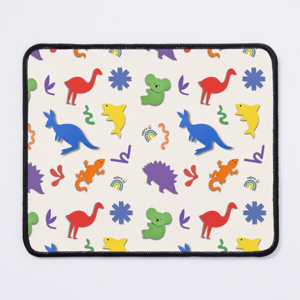 Item preview, Cheeky Block-Coloured Aussie Animals | VolbroCo Paper Cut Fun designed and sold by VolbroCo..