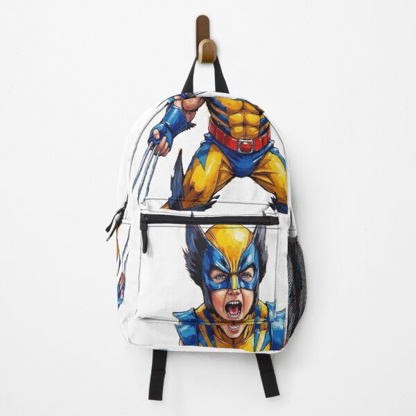 Item preview, Wolverine-inspired Superhero Kid Print designed and sold by Platypus Pics.