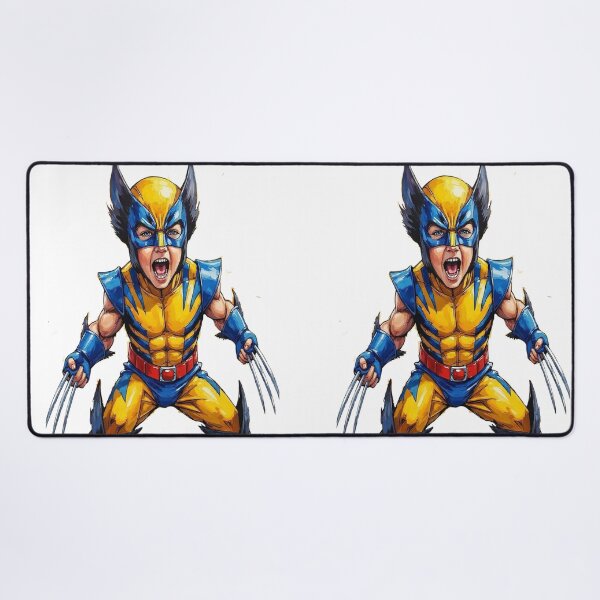 Item preview, Wolverine-inspired Superhero Kid Print designed and sold by Platypus Pics.