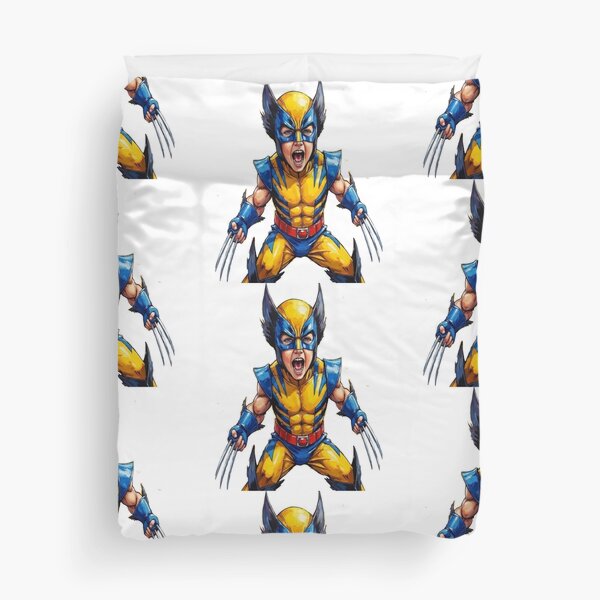 Item preview, Wolverine-inspired Superhero Kid Print designed and sold by Platypus Pics.