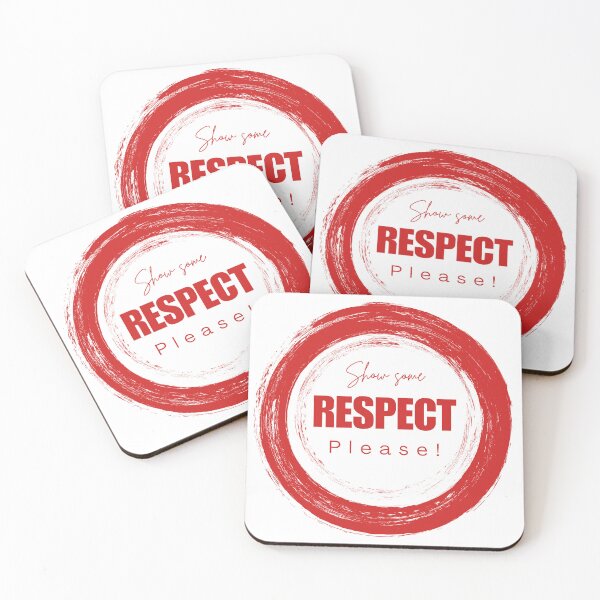 Item preview, Red Show Some Respect Please designed and sold by Tanya C  Smith.