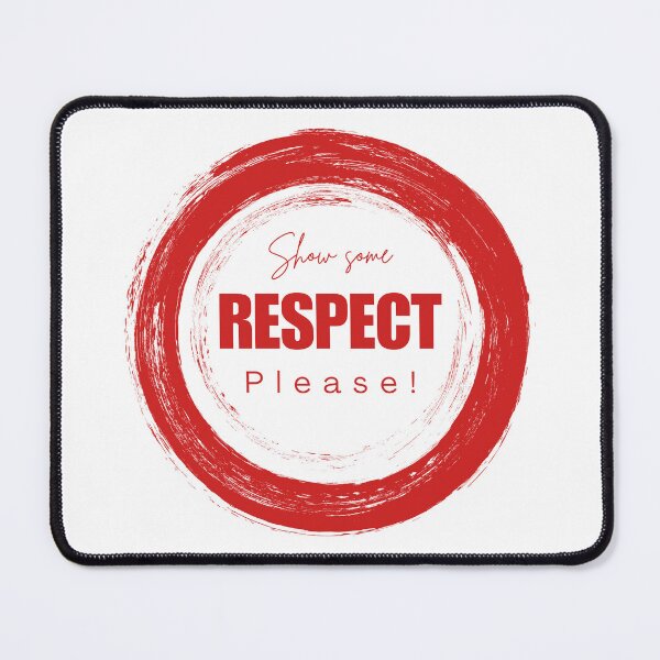 Item preview, Red Show Some Respect Please designed and sold by Tanya C  Smith.