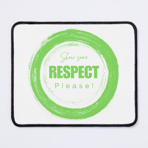 Item preview, Green Show Some Respect Please designed and sold by Tanya C  Smith.