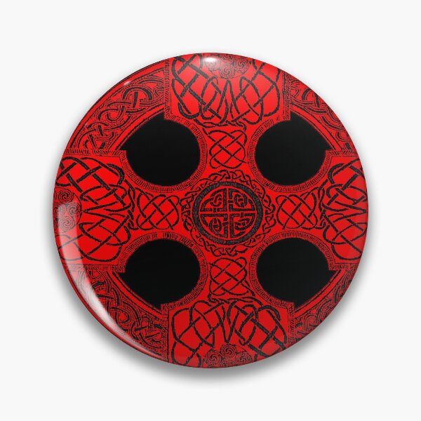 Item preview, celtic art cross (red) designed and sold by Murph's Images.