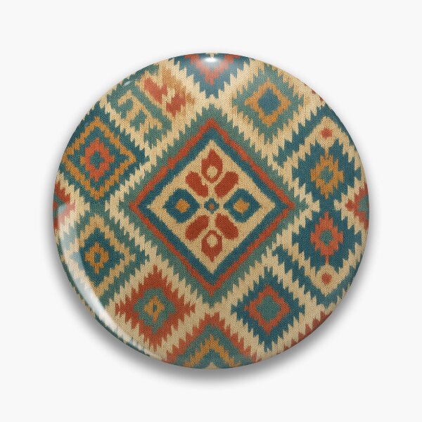 Item preview, Nepalese Dhaka Geometric Diamond Pattern designed and sold by Aryabek.