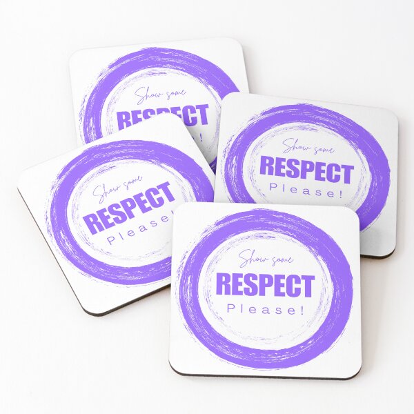 Item preview, Purple Show Some Respect Please designed and sold by Tanya C  Smith.
