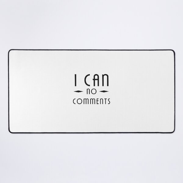 Item preview, I Can No Comments Funny Minimalist T-Shirt – Sarcastic Silent Mood Graphic Tee – Humorous Statement Shirt for Men and Women Who Say Less designed and sold by National Cyber Security Training Academy.