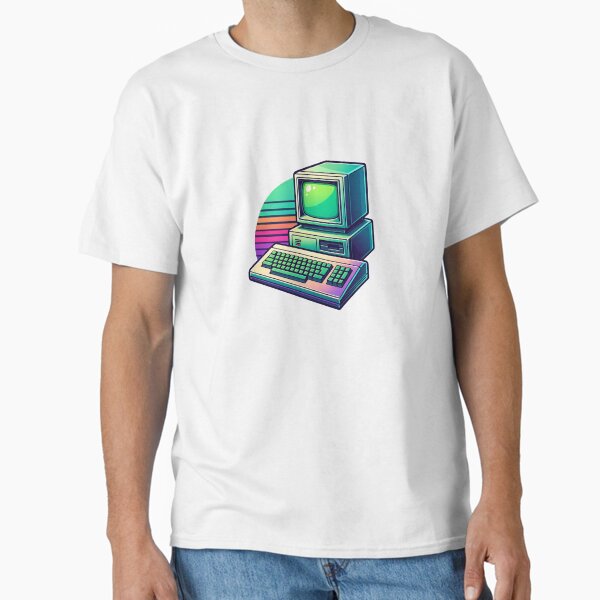 Item preview, RetroWave PC Legend Tee designed and sold by Fleetwood1994.