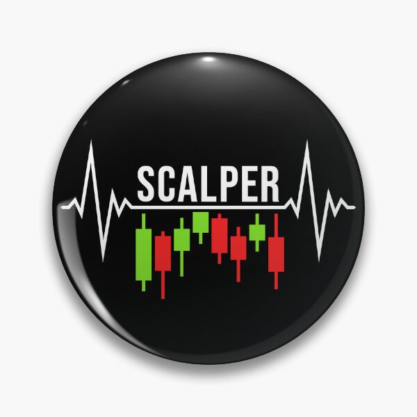 Item preview, Scalper Heartbeat Line Chart Design designed and sold by venomousvector.