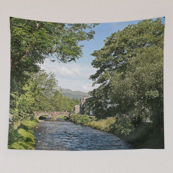 Item preview, The Bridge at Beddgelert designed and sold by Murph's Images.