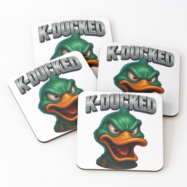 Item preview, K-DUCKED – Angry Green Meadow Edition designed and sold by BonioArtLab.