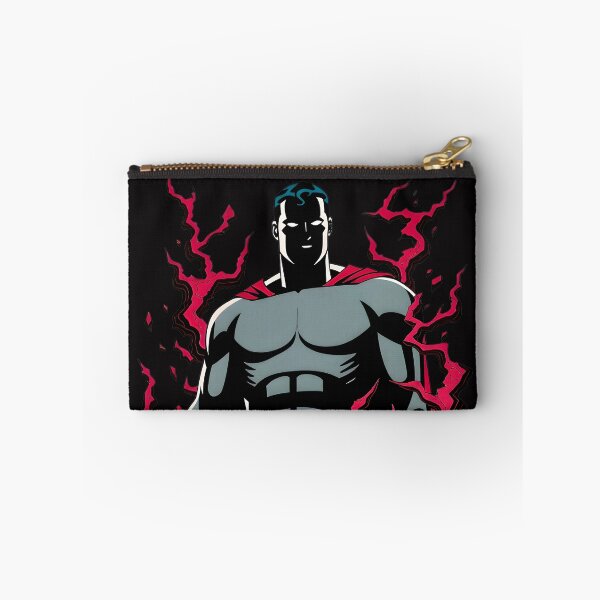 Item preview, Dark Power Hero – Red Lightning Abstract Superhuman Design designed and sold by Field-23.