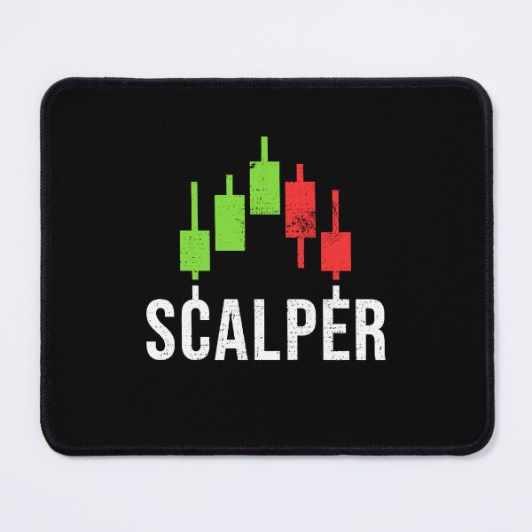 Item preview, Scalper Candlestick Chart distressed design designed and sold by venomousvector.