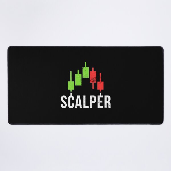 Item preview, Scalper Candlestick Chart distressed design designed and sold by venomousvector.