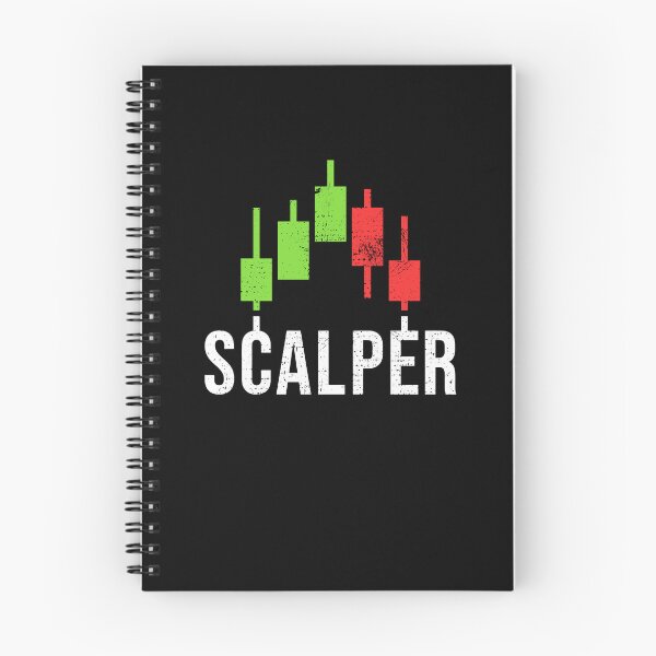 Item preview, Scalper Candlestick Chart distressed design designed and sold by venomousvector.
