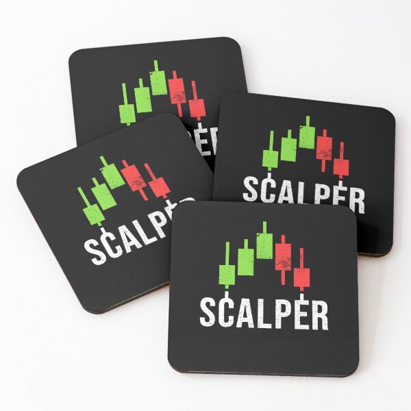 Item preview, Scalper Candlestick Chart distressed design designed and sold by venomousvector.
