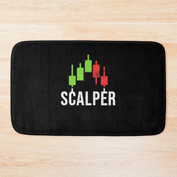 Item preview, Scalper Candlestick Chart distressed design designed and sold by venomousvector.
