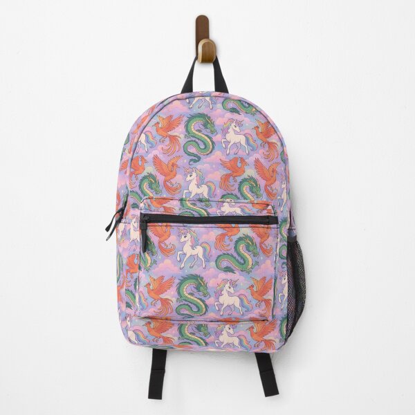 Item preview, Pastel Fantasy Creatures in the Sky Pattern designed and sold by Aryabek.