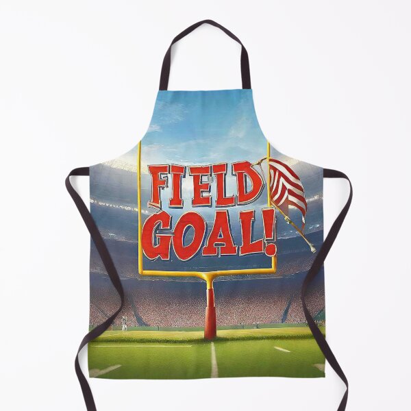 Item preview, Goalpost of a American football game in A football field with a big phrase "FIELD GOAL!" in centre. designed and sold by Giulivo Store Graphic.