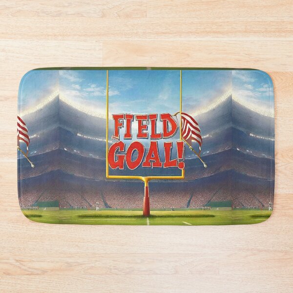 Item preview, Goalpost of a American football game in A football field with a big phrase "FIELD GOAL!" in centre. designed and sold by Giulivo Store Graphic.