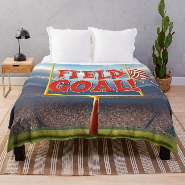Item preview, Goalpost of a American football game in A football field with a big phrase "FIELD GOAL!" in centre. designed and sold by Giulivo Store Graphic.