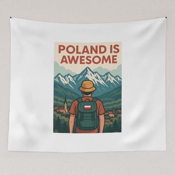 Item preview, Poland is Awesome – Tatra Mountains Travel Poster designed and sold by ilkami.