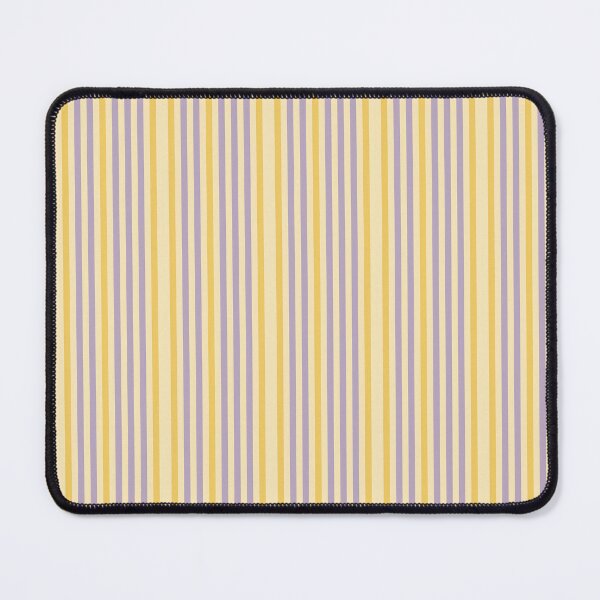 Item preview, Vintage Retro Vertical Stripe Mid Mod Cozy Boho Accent Piece    Yellow Lavender designed and sold by Prints and Lifestyle.