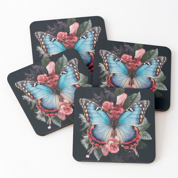 Item preview, Butterfly Floral Collage 2 designed and sold by whitecat23.