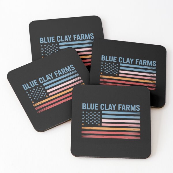 Item preview, Sunset American Flag Blue Clay Farms designed and sold by tearbytea.