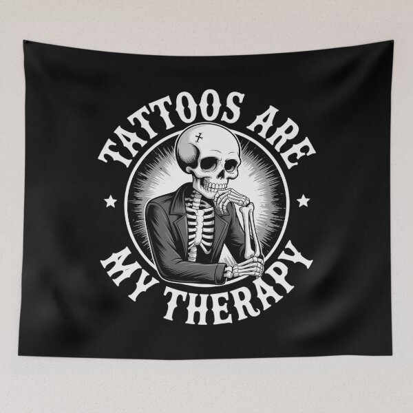 Item preview, Tattoos Are My Therapy Ink Artist Inked Local Tattoo Artists designed and sold by tearbytea.