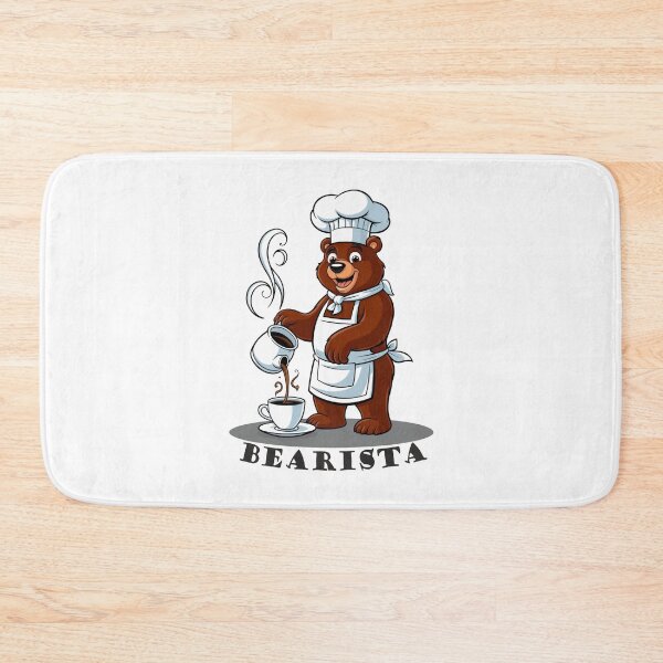 Item preview, Bearista - bear barista (large) designed and sold by sonara studio.