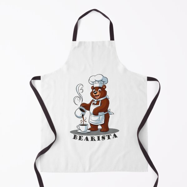 Item preview, Bearista - bear barista (large) designed and sold by sonara studio.