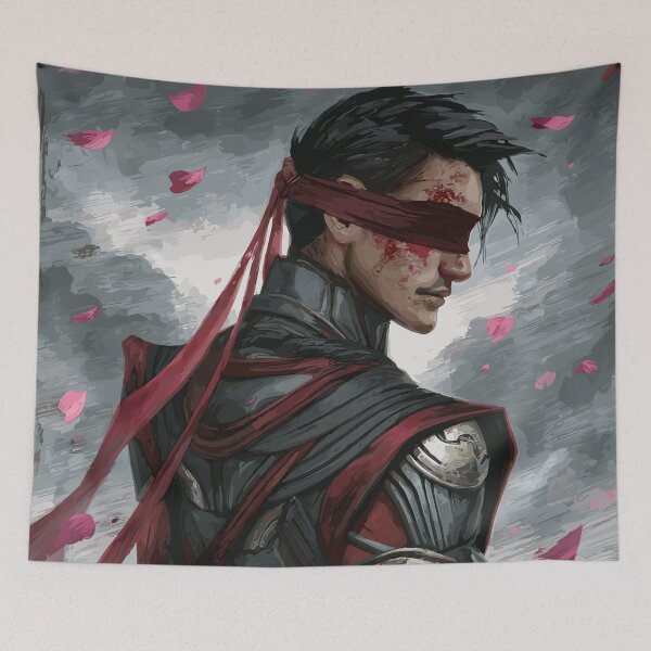 Item preview, Blind Swordsman Kenshi Mortal Kombat designed and sold by bapupa.