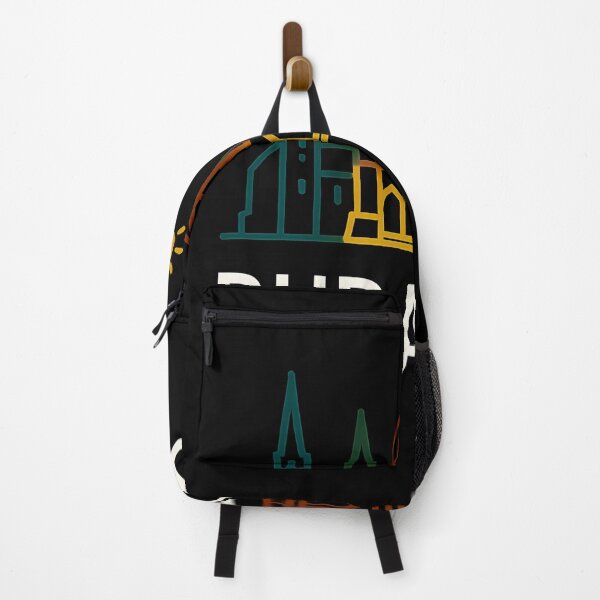 Item preview, Budapest Typography Art – Retro Travel-Inspired Design designed and sold by OzzFrequency.