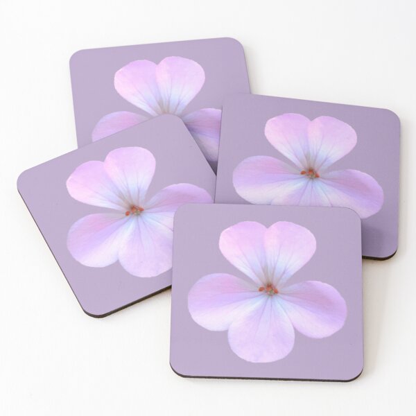 Item preview, Pastel Purple Geranium Flowers designed and sold by kel72.