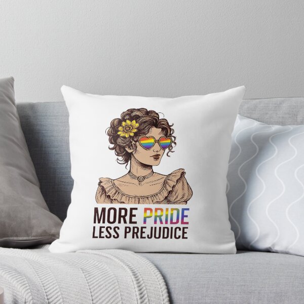 Item preview, More Pride Less Prejudice - LGBTQ Pride Month designed and sold by Ktbehhorns.