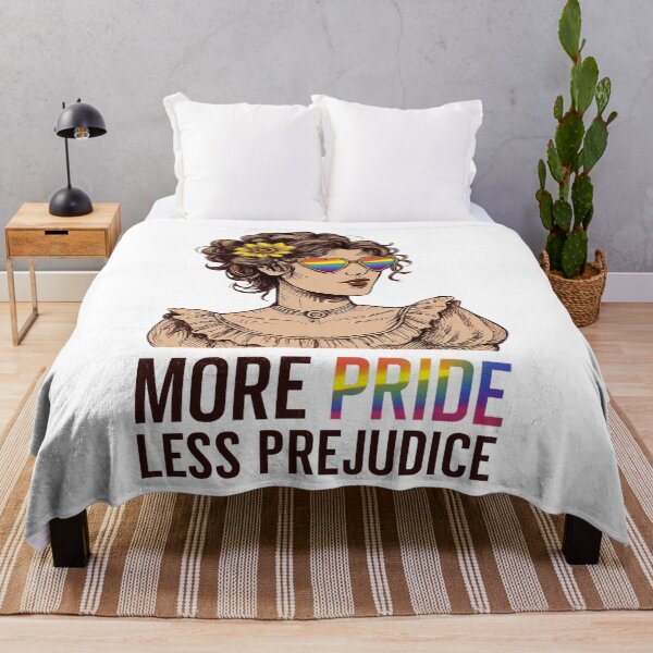 Item preview, More Pride Less Prejudice - LGBTQ Pride Month designed and sold by Ktbehhorns.