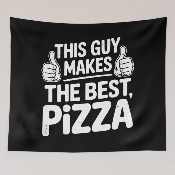 Item preview, This Guy Makes The Best Pizza Funny Food Lover Pizza Baker designed and sold by tearbytea.