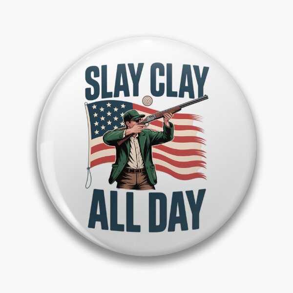 Artikelvorschau, Trapschießen Trapschützen Slay Clay Den ganzen Tag Skeetschießen entworfen und verkauft von tearbytea.