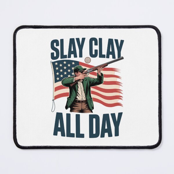 Item preview, Trap Shooting Trapshooters Slay Clay All Day Skeet Shooting designed and sold by tearbytea.