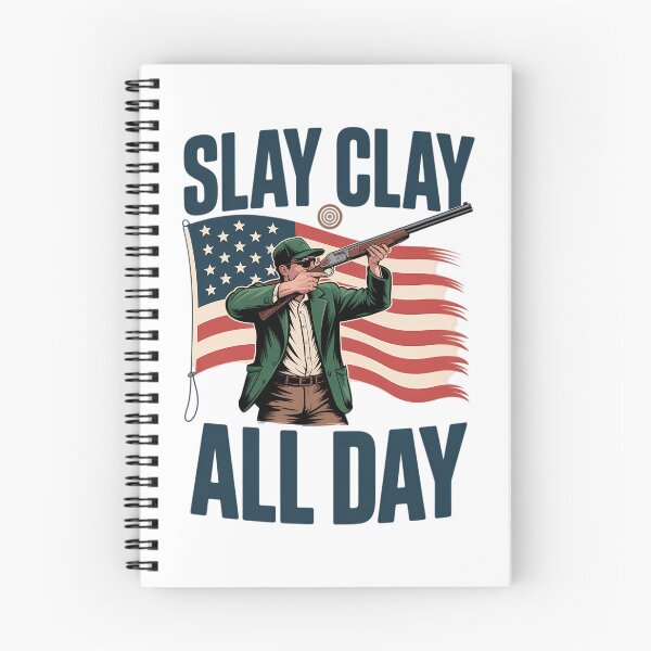 Item preview, Trap Shooting Trapshooters Slay Clay All Day Skeet Shooting designed and sold by tearbytea.