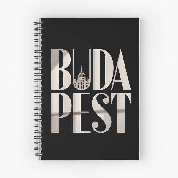 Artikelvorschau, Budapester Typografie-Kunst – Retro-Reise-inspiriertes Design entworfen und verkauft von OzzFrequency.