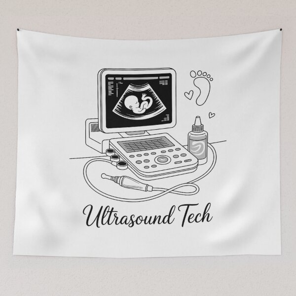 Item preview, Ultrasound Technologist Sonographer Student School designed and sold by tearbytea.