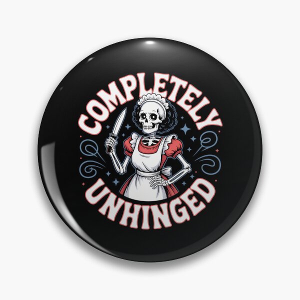 Item preview, Unhinged Chef Funny Skull Skeleton Cooking Baking designed and sold by tearbytea.