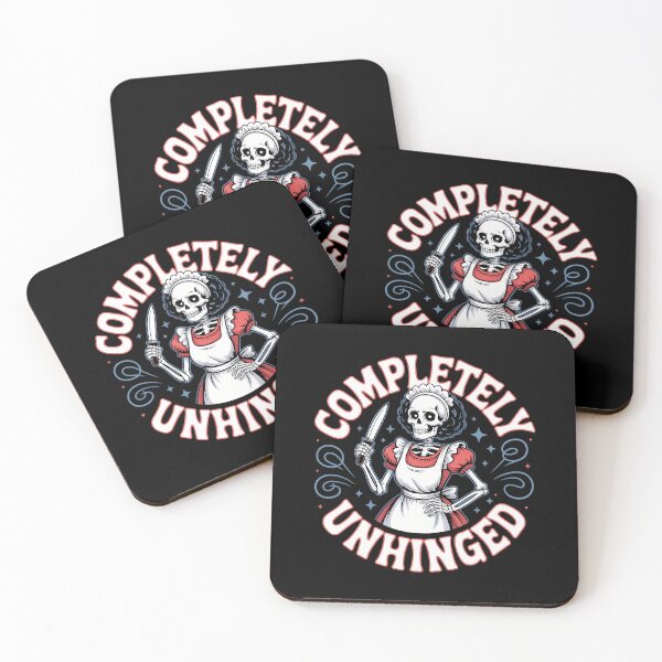 Item preview, Unhinged Chef Funny Skull Skeleton Cooking Baking designed and sold by tearbytea.
